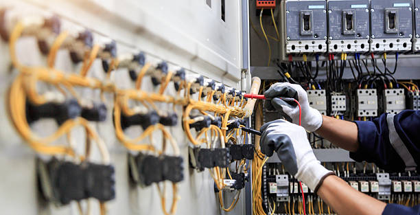 Professional Electrician technician working in Bellflower, CA